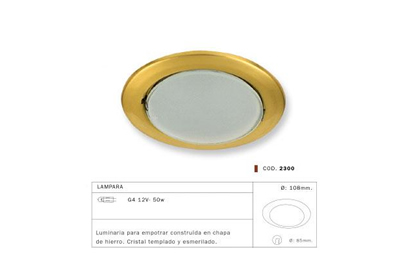 Fabrica de Lamparas, Embutidos Bipin, Lamparas Profesionales
